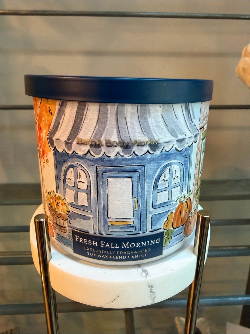 Bath & Body Works Fresh Fall Morning Scented 3 Wick Candle NWT Fall 2026